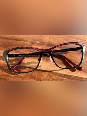 Betsey Johnson Eyeglass Frame Wild Nights Teal